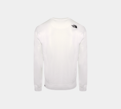 The North Face Drew Peak Crew NF0A2ZWRFN41 Sweat Shirt White UK S-2XL