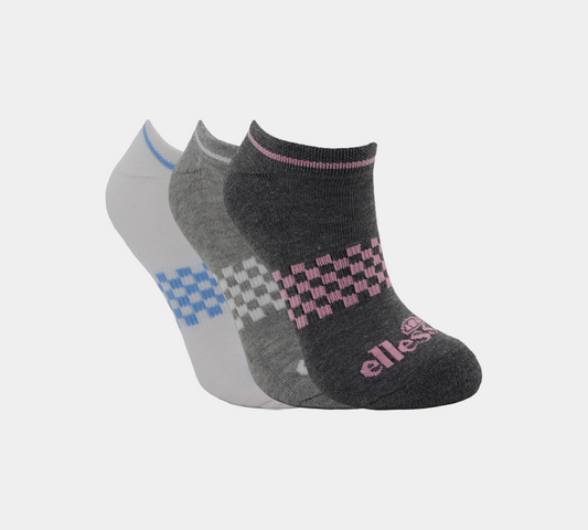 Womens Ellesse LSHEL524STL Socks 3P UK 4-8