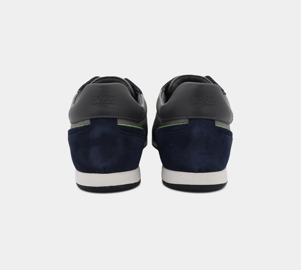 Hugo Boss Glaze Trainer 50407903463 Trainer Navy UK UK 5-11