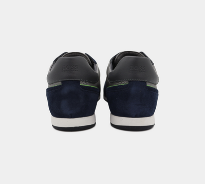Hugo Boss Glaze Trainer 50407903463 Trainer Navy UK UK 5-11