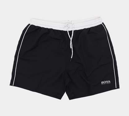 Hugo Boss Starfish Swim 50408104004 Shorts Weiß/Schwarz M-XL