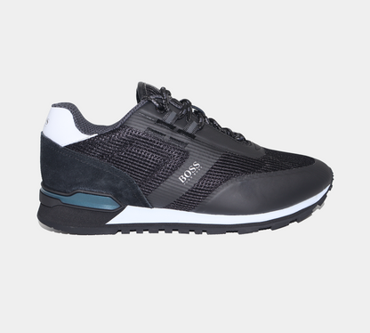 Hugo Boss Parkour Runn Hybrid 50455306 001 Trainers Black UK 6-11