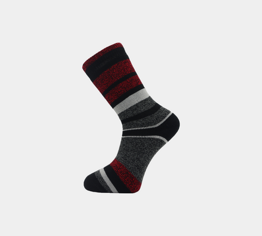 Mens Thermal M10817 Grey/Red 1 Pair