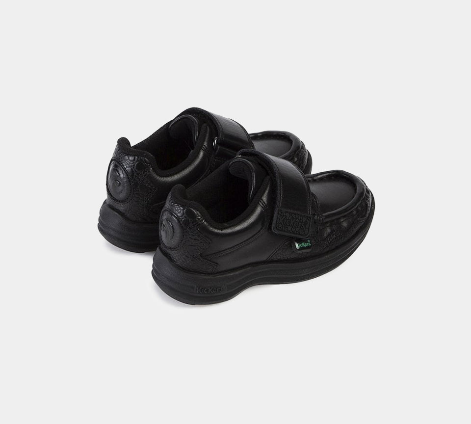 Kickers Reasan Sawrus 1-15564 Black Infant Shoes UK 8-8.5