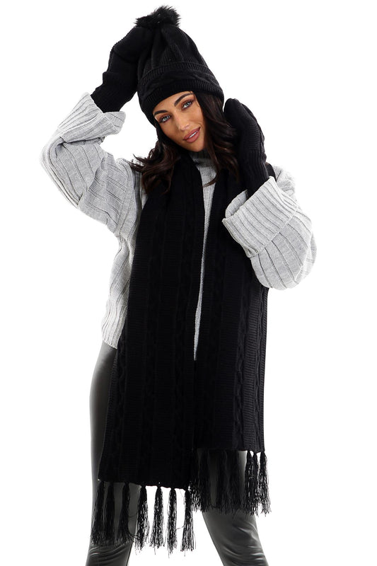 LADIES LHTSF171 BLACK