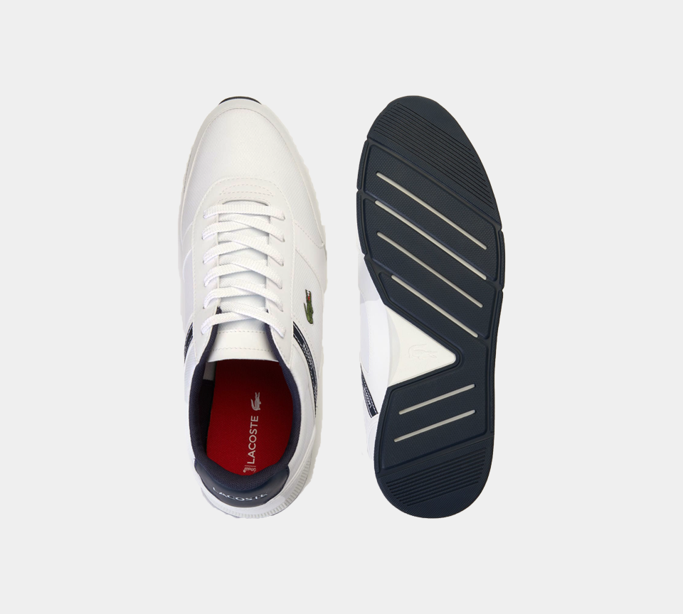 Lacoste Menerva Sport Synthetic 37CMA0064042 Trainers White/Navy UK 7
