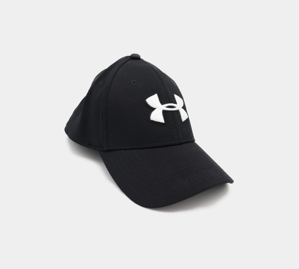 Under Armour Blitzing Ii, Cap mit gebogener Krempe, Herren, Schwarz, M-XL