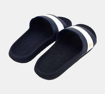 Lacoste Slide Croco 120 3 US CMA 7-39CMA0061092 MARINE / BLANC UK 6