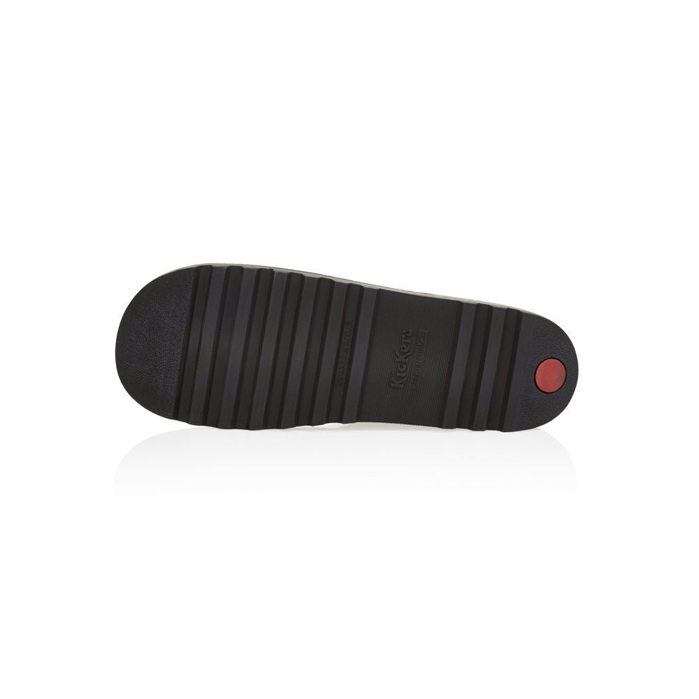 Kickers Youth Kick Hi Black Patent KF0000579BXW UK 3-6