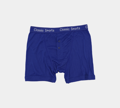 Classic Sports Herren-Boxershorts CS83R aus weicher, gerippter Baumwolle