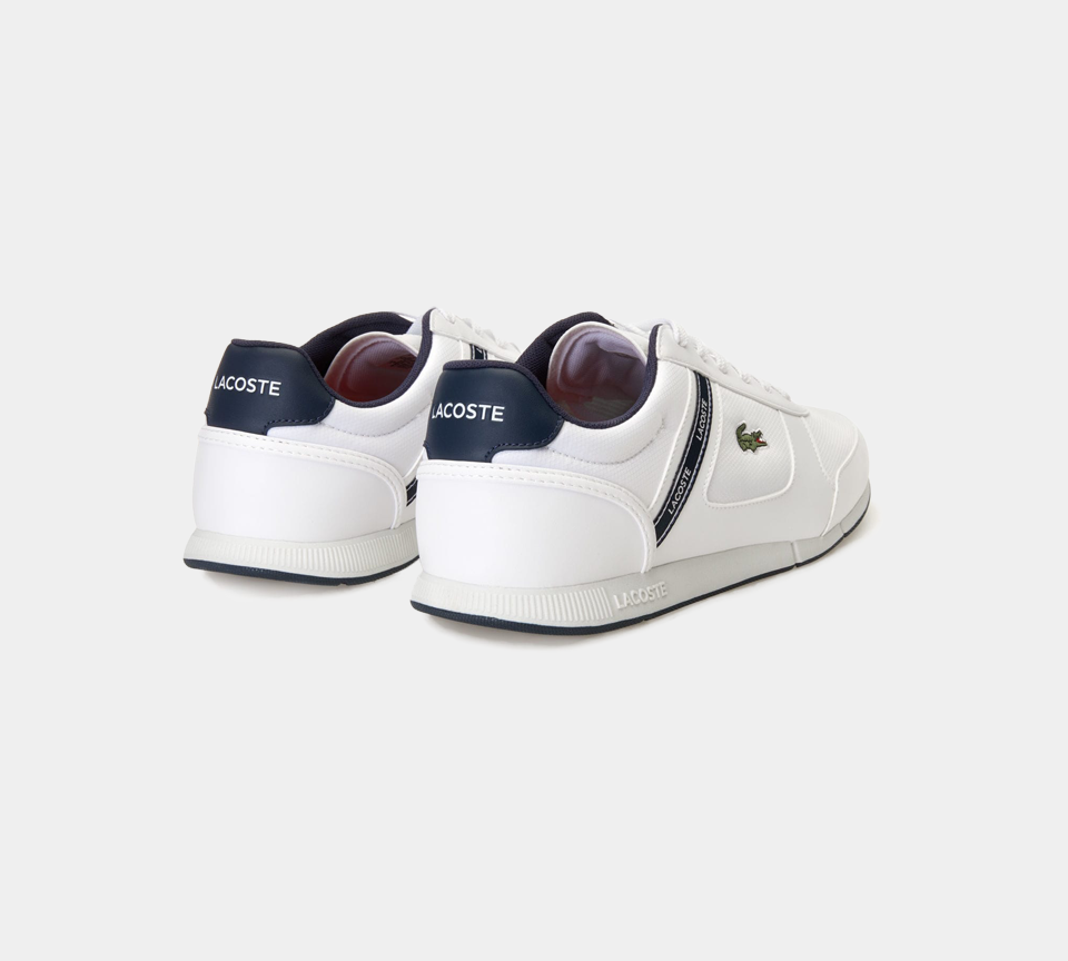 Lacoste Menerva Sport Synthetic 37CMA0064042 Trainers White/Navy UK 7