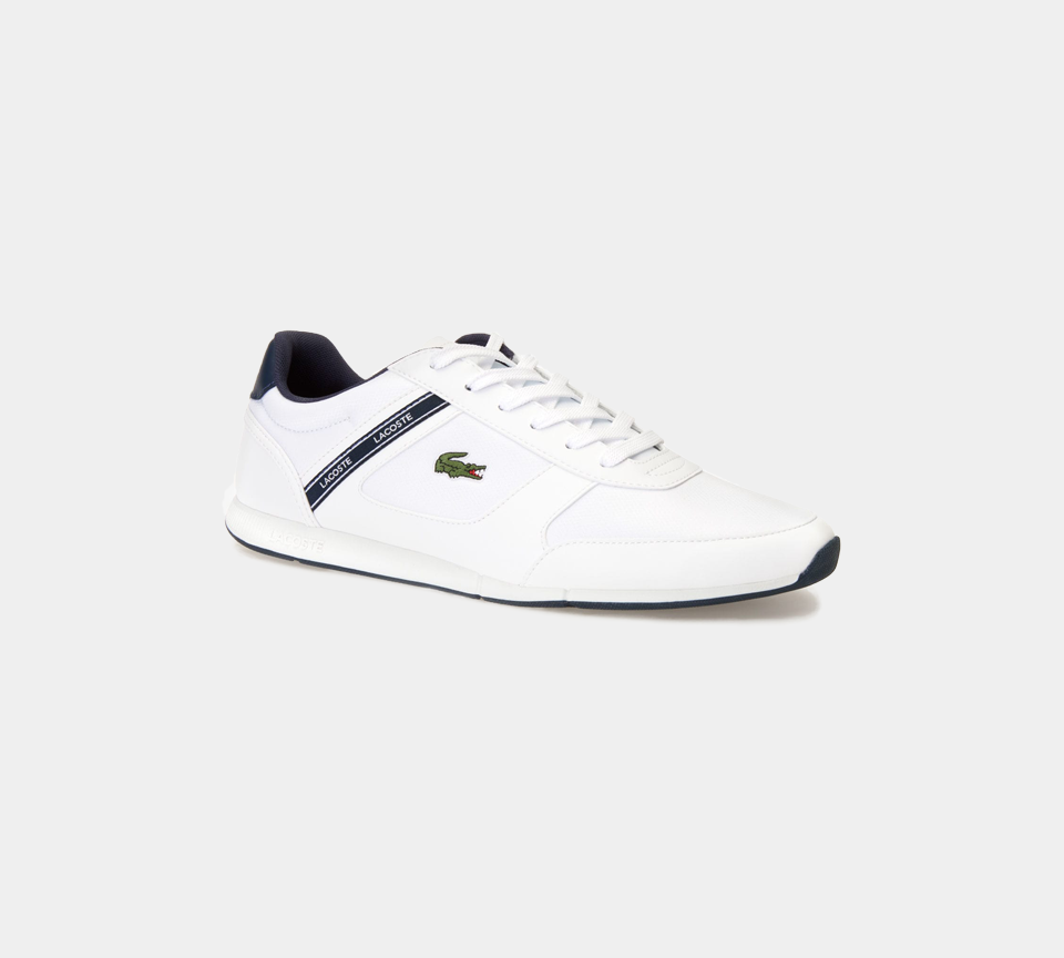 Lacoste Menerva Sport Synthetic 37CMA0064042 Trainers White/Navy UK 7