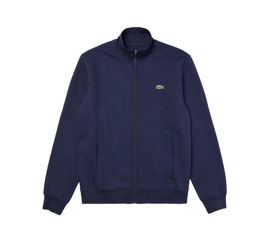 Lacoste Sport Cotton Blend Fleece Zip Sweatshirt