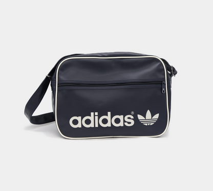 Adidas Originals Retro AC Airliner D82533 Sac de sport avec bandoulière Bleu marine/blanc Taille unique