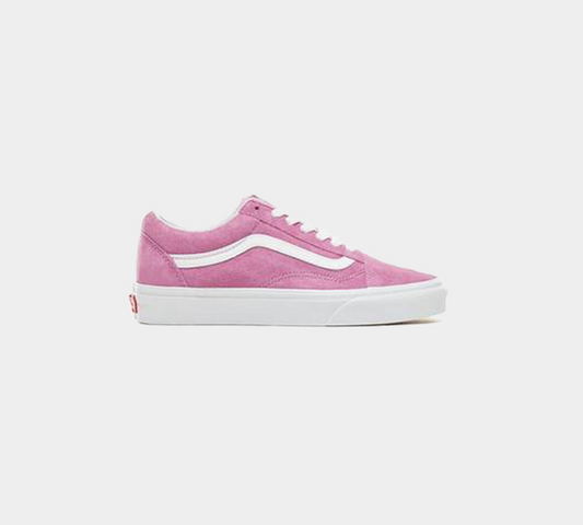 Vans Suede Old Skool Shoes Women's Violet/True White UK 3-9