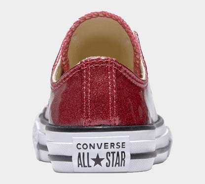 Converse Chuck Taylor All Star Ox Trainers Pink Glitter