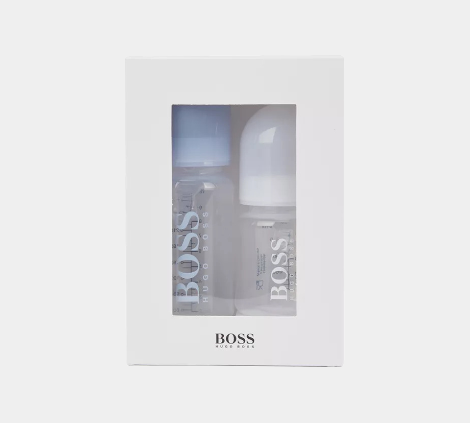 Hugo Boss Babyflaschen-Set J90P01771 Blassblau, ein Set