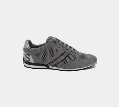 Hugo BOSS Saturn_Lowp_knlg 50432830 030 Trainers Medium Grey UK 5-9