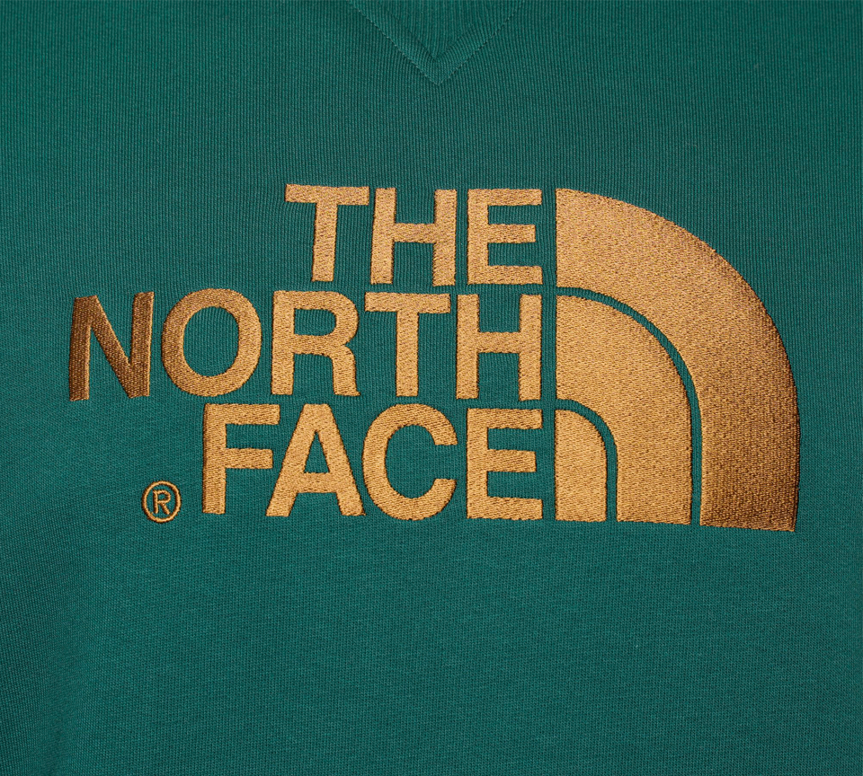 The North Face Drew Peak Crew T92ZWRN3P Sweatshirt Dunkelgrün UK S-2XL
