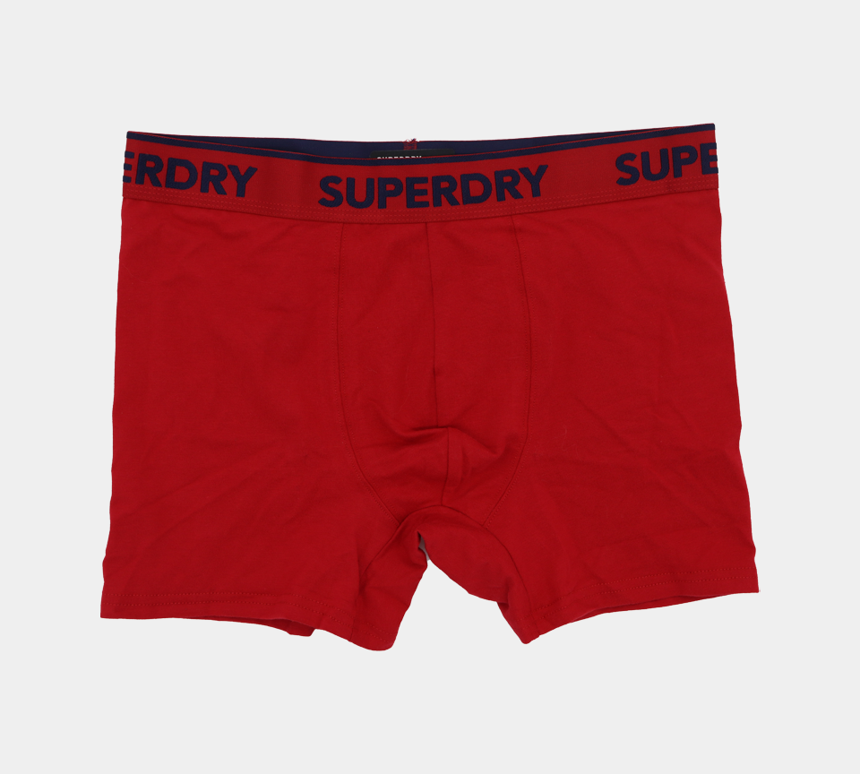 Superdry Organic Cotton Classic M3110082A 4KA Boxershorts im Dreierpack, mehrfarbig, S-XL