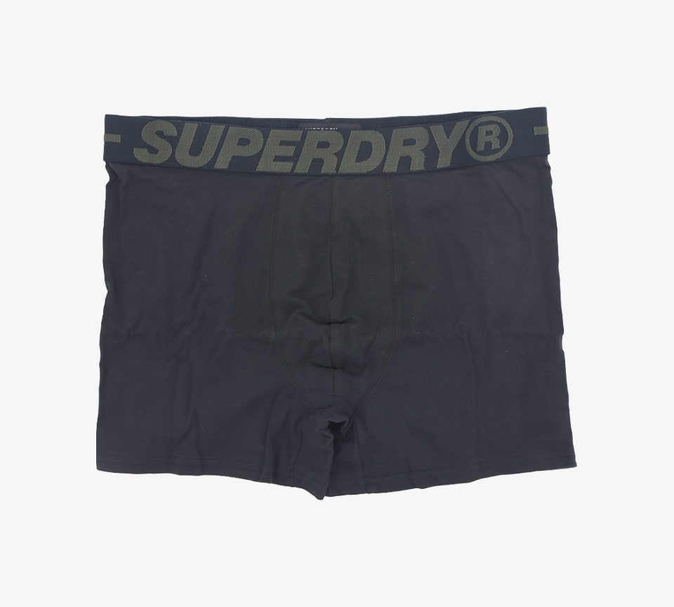 Superdry 2-Pack M3110001A1SD Organic Cotton Boxers Khaki S-XL