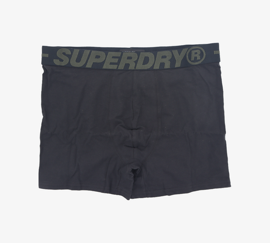 Superdry 2-Pack M3110001A1SD Organic Cotton Boxers Khaki S-XL