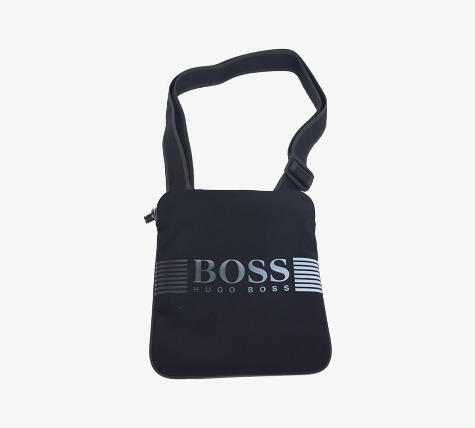 Hugo Boss Messenger Envelope 50451723 001 Sling Umhängetasche, Schwarz, Einheitsgröße