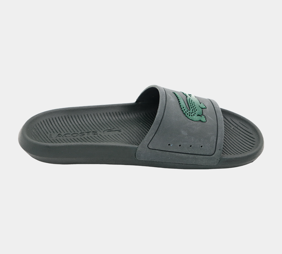 Lacoste Croco Slides 319 CMA 7-38CMAA0034DQ1 GREEN UK 7-10