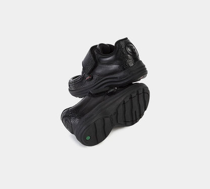 Kickers Reasan Sawrus 1-15564 Black Infant Shoes UK 8-8.5