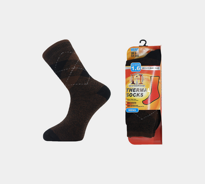 Mens Thermal M10816 Brown 1 Pair