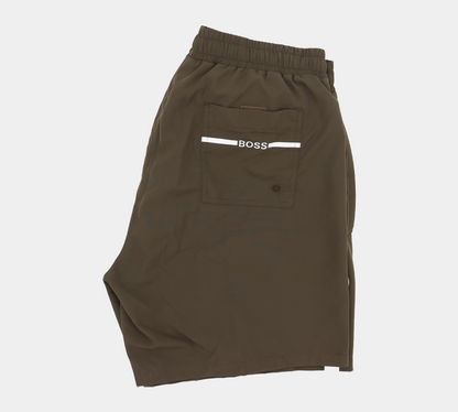 Hugo Boss Logo-Print Swim Short