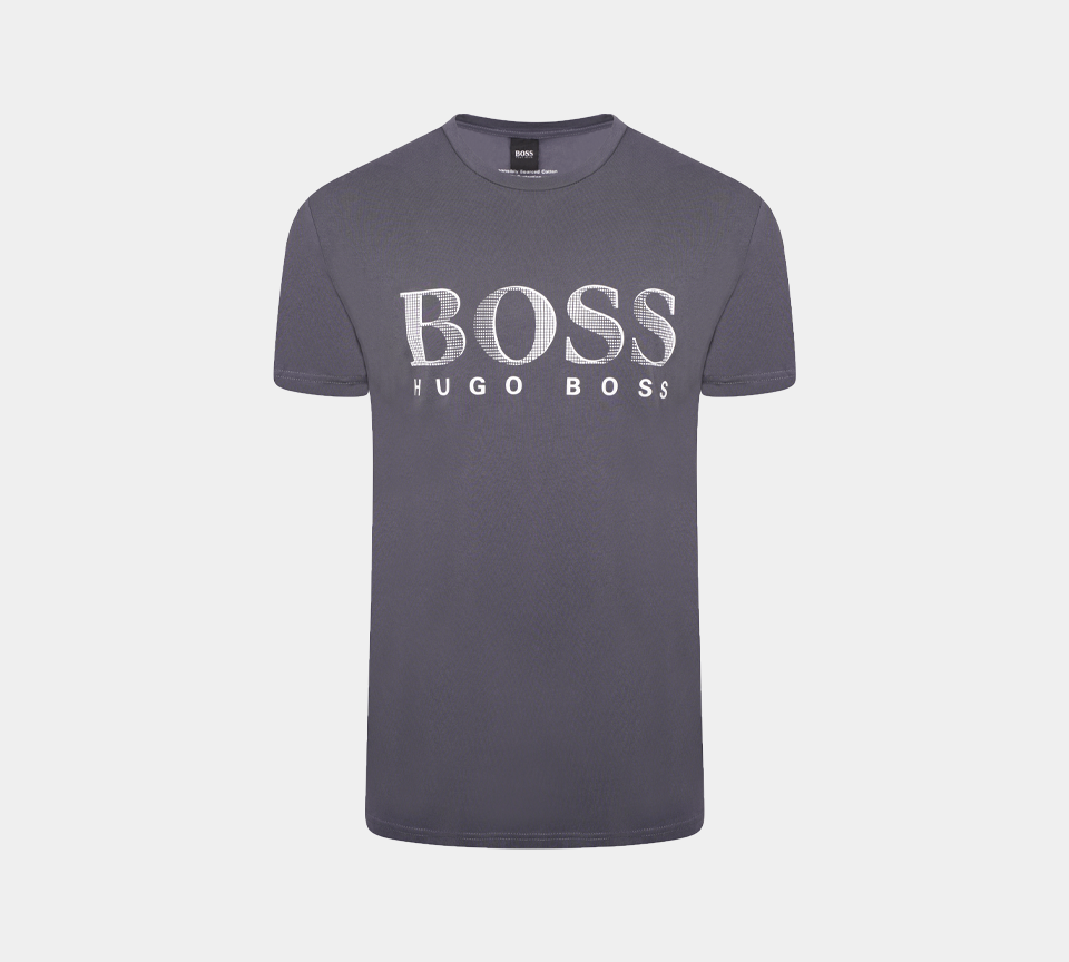 Hugo Boss Relaxed-Fit UPF 50+ Cotton Jersey Beach Tshirt