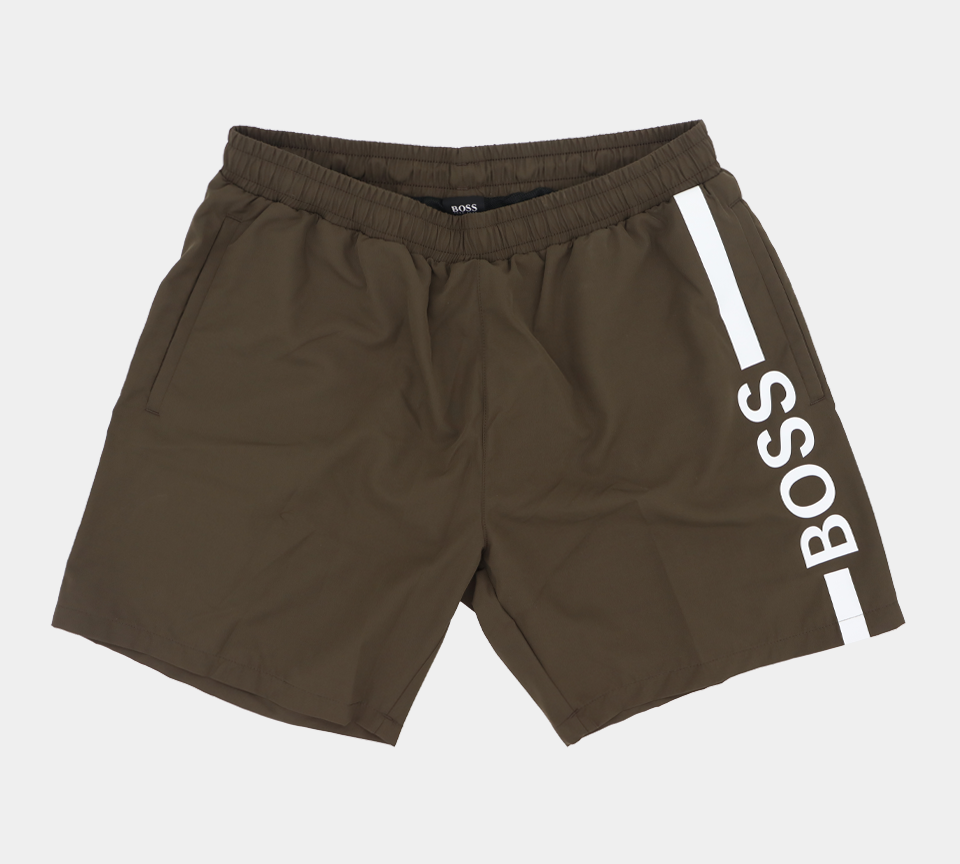 Hugo Boss Logo-Print Swim Short