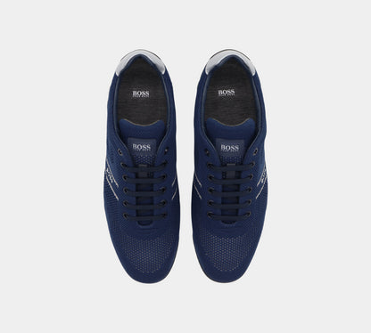 Hugo BOSS  Saturn_Lowp_knlg 50432830 401 Trainers Navy UK 5-9