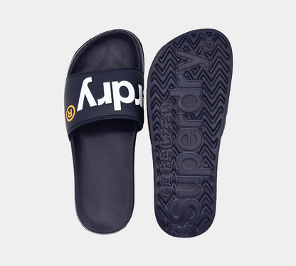 Superdry Classic Pool Slides MF310008AJUA Lauren Navy S-XL