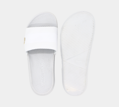 Lacoste SLIDE 120 3 US CMA 7-39CMA006121G WHT/WHT UK 6-11