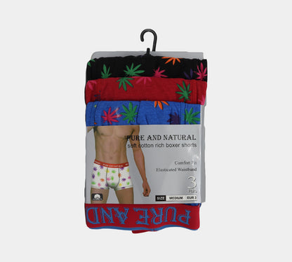 Pure and Natural Soft Cotton Rich BX01414 Boxer Shorts