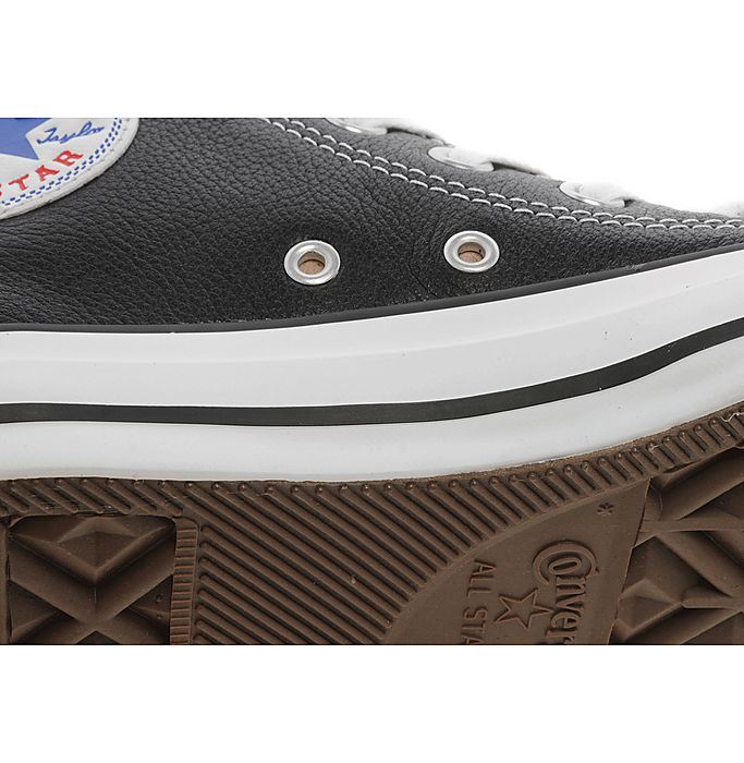 CONVERSE CT ALL STAR 132170C HIGH TOP LEATHER TRAINERS BLACK