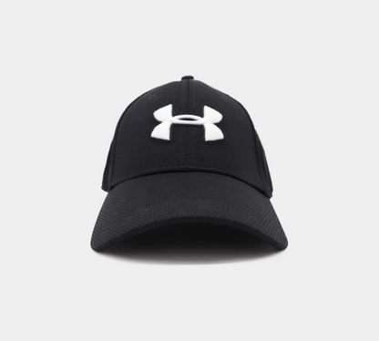 Under Armour Blitzing Ii, Cap mit gebogener Krempe, Herren, Schwarz, M-XL