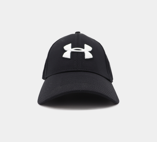 Under Armour Blitzing Ii, Cap mit gebogener Krempe, Herren, Schwarz, M-XL