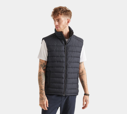 Superdry Studios Fuji Gilet M5011149A98T Navy S-2XL